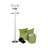 61'' Brushed Nickel Traditional Floor Lamp-90725306