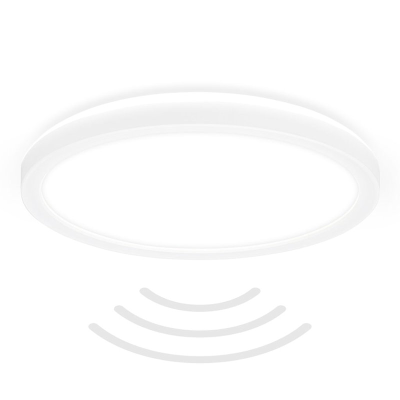 Dael Plastic LED Flush Mount