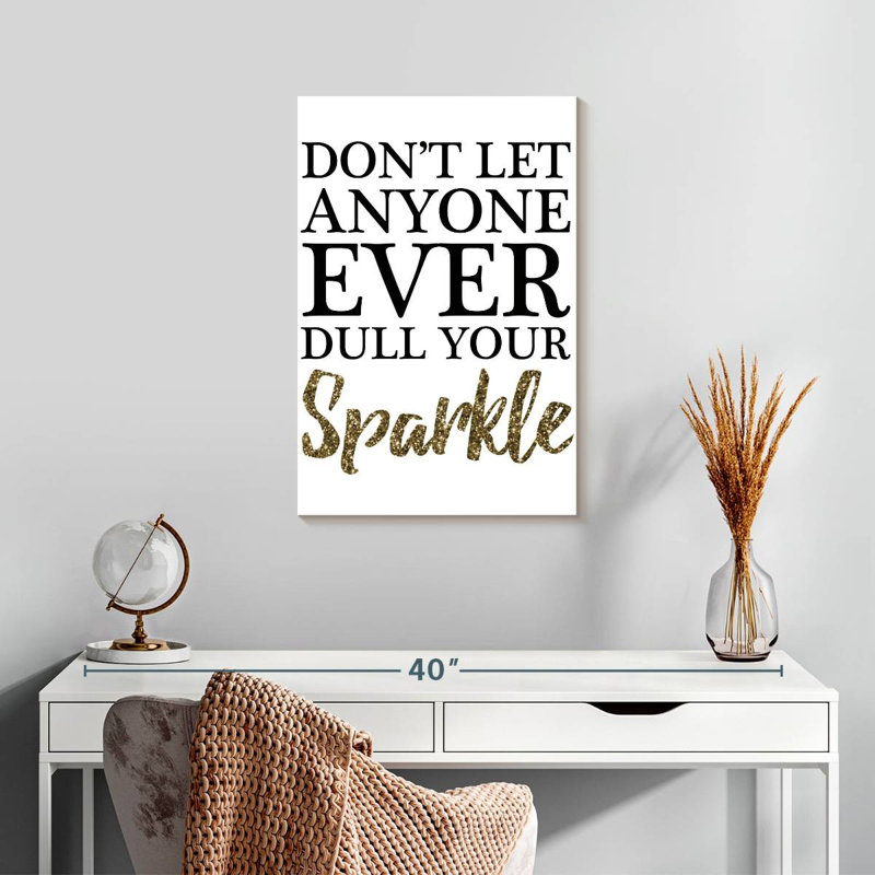 Tergel Your Sparkle, 24" H x 16" W