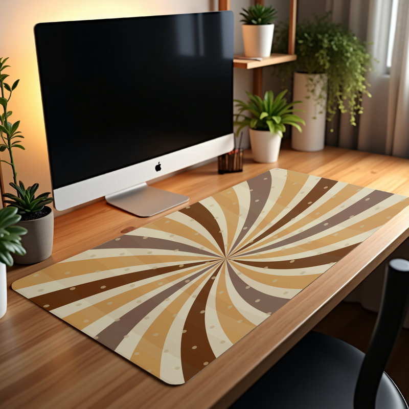 Polyester Desk Pad, 31.5x15.5