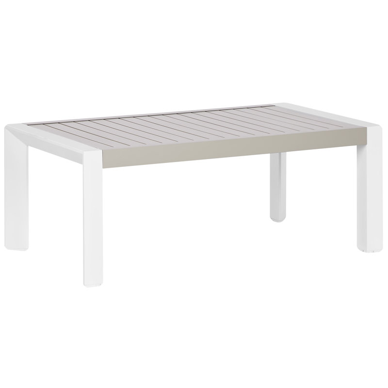 Aubrieana Rectangular Metal Outdoor Coffee Table , 47.2cm cm W 70cm cm D