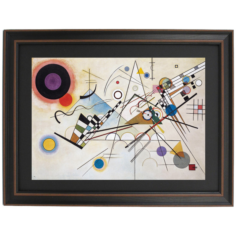 Composition Composition par Wassily Kandinsky, H 18 po x l 24 po