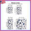 Rideaux de fenêtre à motif floral obscurcissant et obscurcissant - 2 panneaux-789807470-789807468