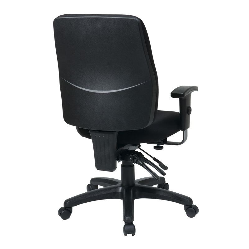 Chaise de travail Hathcock, SpringFlex - Charbon, Inclus