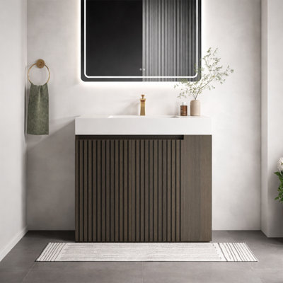 Meuble-lavabo simple 36 po Modern