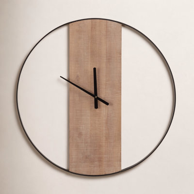 Gwennie 32" Metal Wall Clock