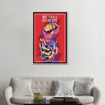 « We shall vaincre » par Dayat Banggai-impression d’art graphique