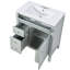 Meuble-lavabo 30 po avec lavabo en céramique