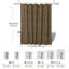 Akhsa Fabric Shower Curtain-905466422