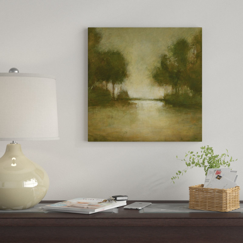 « golden valley i », impression sur toile, H 12 po x l 12 po x P 0,75 po, Pas de tapis, Toile tendue