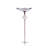 Glass Single Tier Birdbath
