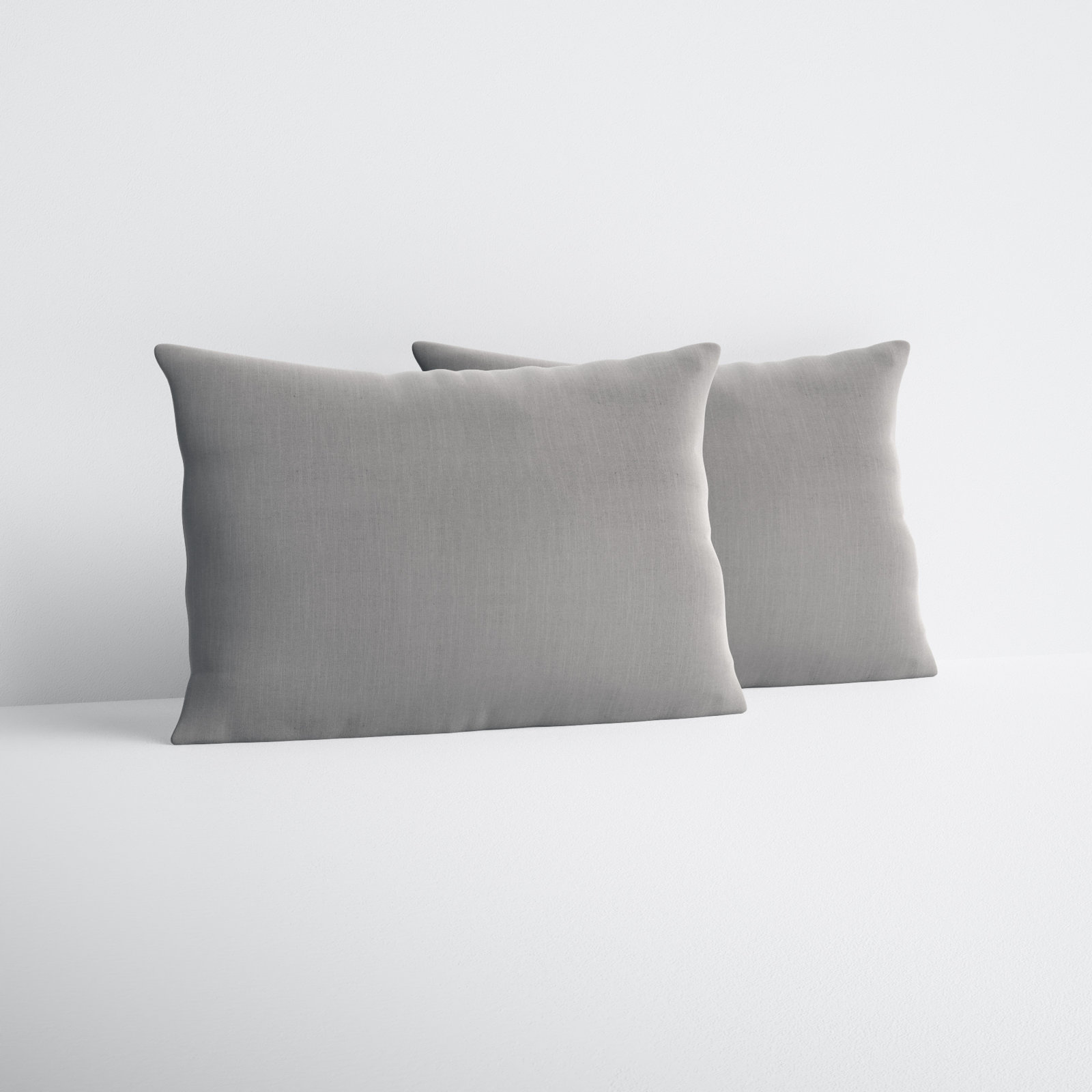Easton Sunbrella® Throw Pillow, 13" x 20", Cast Pumice