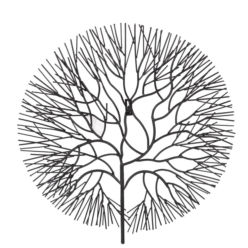 Wire Tree Wall Décor, 21" H x 20" W x 2" D
