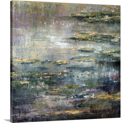 «Twilight Lillies» par Alexys Henry, peinture sur toile tendue