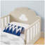 Lit double infonuagique avec barrière de sécurité, cadre en bois massif, tissu bouclé, rose-1442165086