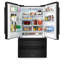 ZLINE 36" Autograph Edition 22.5 cu. ft Freestanding French Door Refrigerator with Ice Maker in Fingerprint-88089457