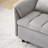 Sleeper Sofa, Convertible Sofa, Recliner, Bed, 3-In-1, 3-Position Adjustable Backrest, 2-Seater Sectional, Two Side Pockets, 2 Pillows-1688610185