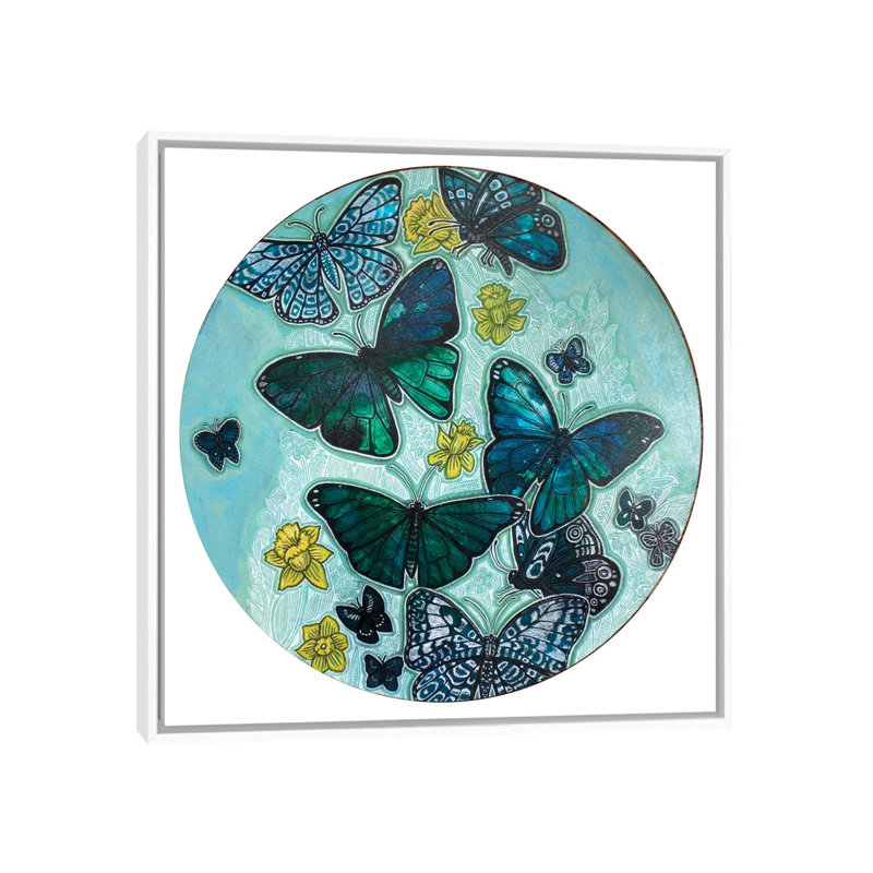 Hope Springs by Lynnette Shelley - Painting on Canvas, 66.04 cm H x 66.04 cm W, White Floater Frame