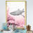 " Pink And Gray Shark Dance "-894236397-894236307