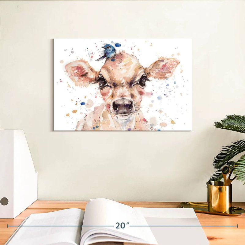 Brampt Little Calf, 8" H x 12" W