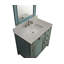 Ensemble de meuble-lavabo de salle de bain simple avec miroir 36 po Snell