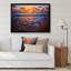Placid Shore and Whimsical Clouds - Photographie sur toile-67442759-67442769