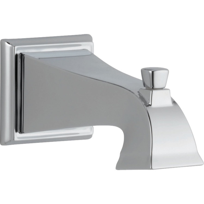 Garniture de douchette de baignoire murale avec inverseur Dryden, Chrome