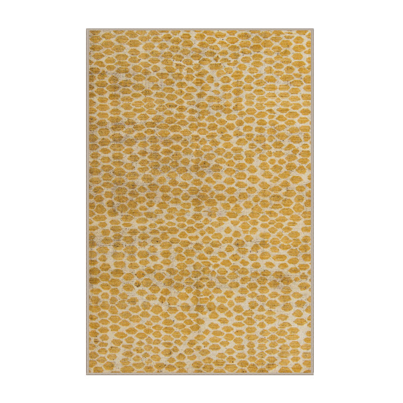 Abstract Indoor Rug, Rectangle 7' x 9'
