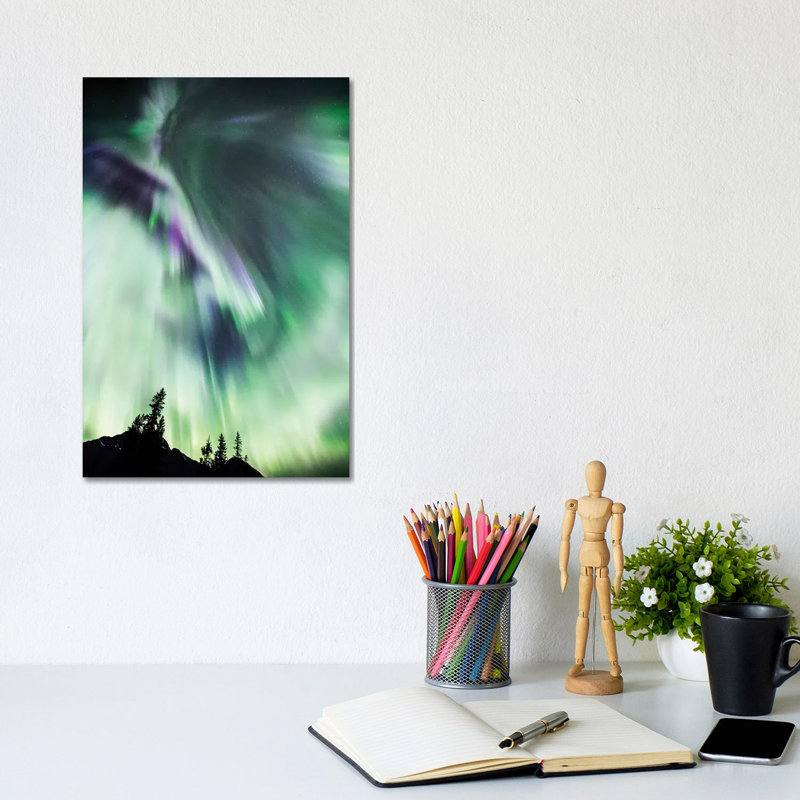 Aurora Borealis III by Matteo Colombo - Wrapped Canvas Gallery-Wrapped Canvas Giclée, 30.48 cm H x 20.32 cm W