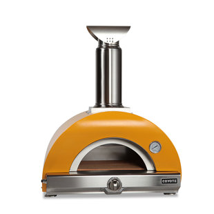 Four à pizza hybride 30 po Coyote (jaune)