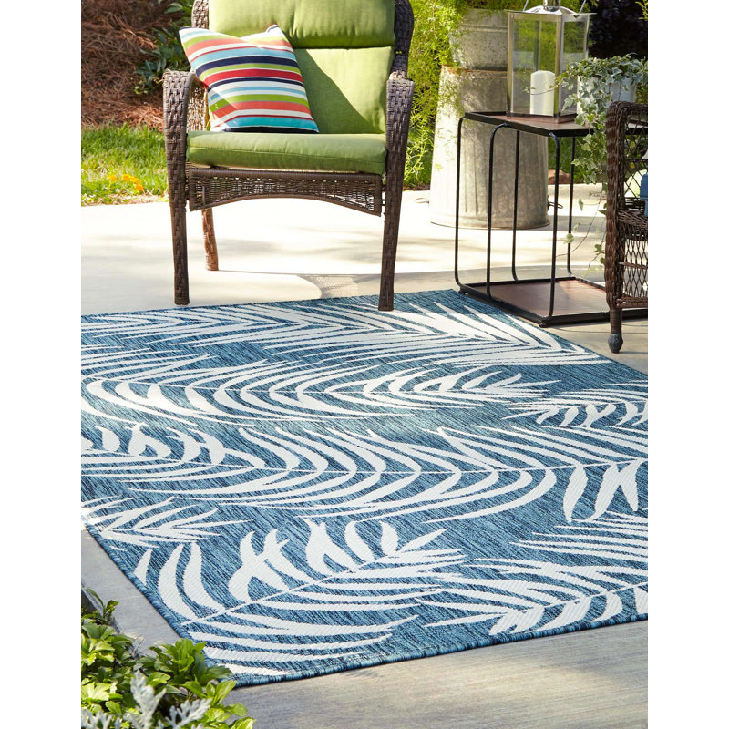 Union City Floral Rug, Rectangle 5'1" x 8'