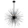 9 - Light Dimmable Sputnik Modern Linear Chandelier