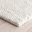 Tapis ivoire en laine / viscose Niels-41079182