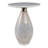 Glass and Marble Accent End Table with Sculptural Base, Side Table-729725654