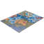 Overdyed One-of-a-Kind 9' 2" X 12' 1" Hand Knotted Area Rug
