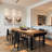 Retro industrial-style rectangular solid wood-644193676