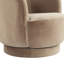 Fauteuil pivotant en velours Mariette-1697604222