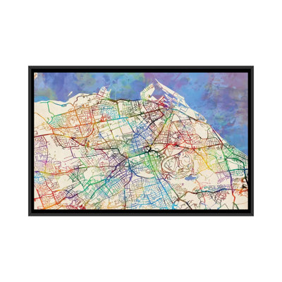 Impression sur toile tendue, "Edinburgh, Scotland, Royaume-Uni" par Michael Tompsett