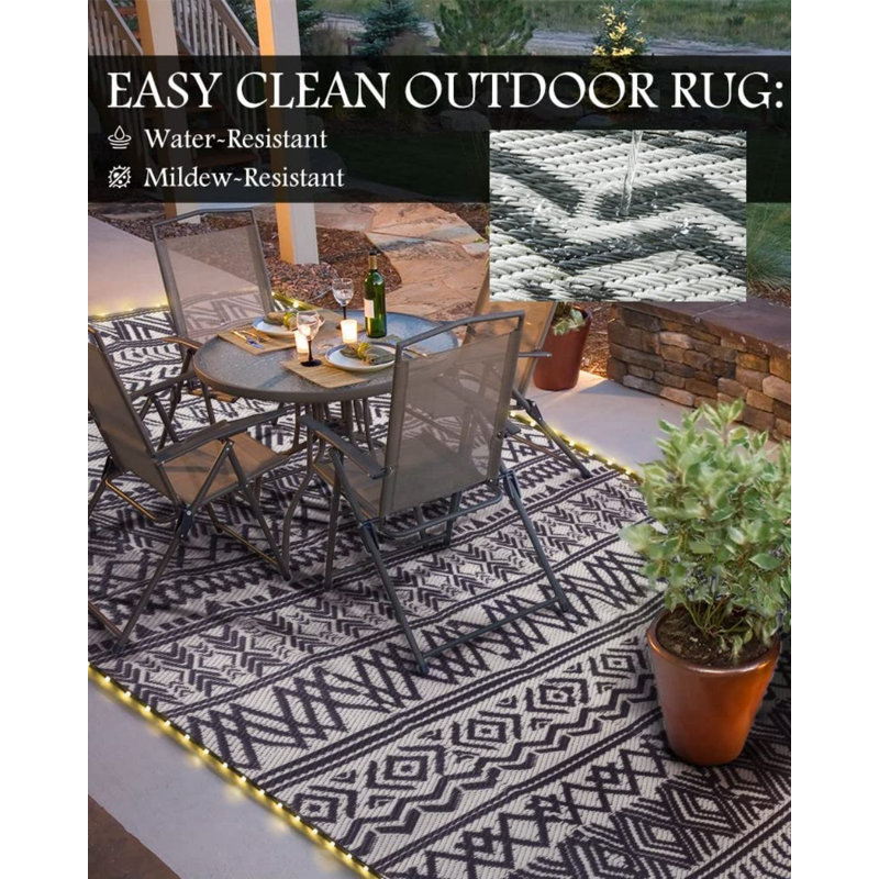 Geometric Indoor / Outdoor Rug