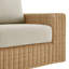 Fauteuil de jardin en osier Abela (lot de 2)