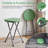 Folding Stools Set Of 4 For Adults Portable, Backless 18.7 Inch Folding Bar Stools, Heavy Duty Foldable Stools With Handle For Kitchen Counter Room Home Camping Indoor Outdoor-734966553