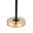 Bryce Black and Gold Metal Rise and Fall Table Lamp