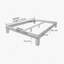 Kalida Jana Solid Wood Bed in Beech-38961270
