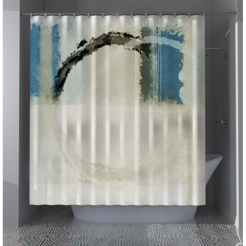 Rideau de douche abstrait Ennio