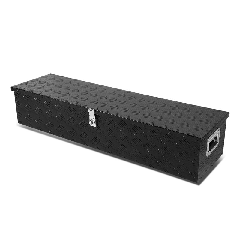 Boîte à outils de rangement pour camion, Noir
