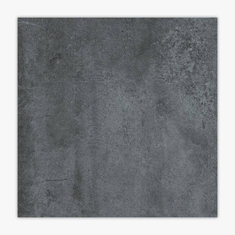 Entropia Charcoal Matte 24x24 Porcelain Tile, Gray