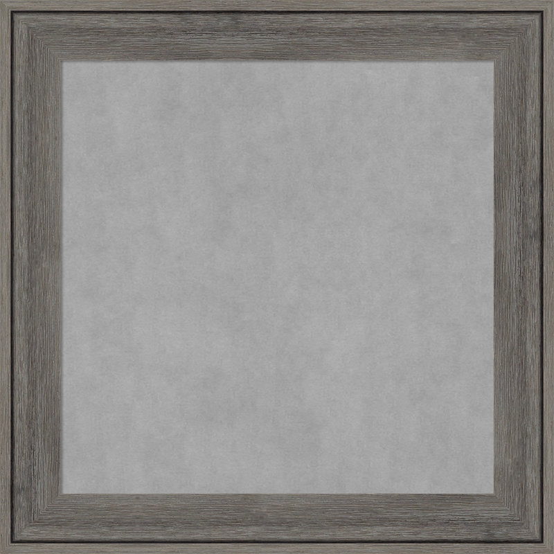 Tableau magnétique gris Regis Barnwood, H 15 po x l 15 po