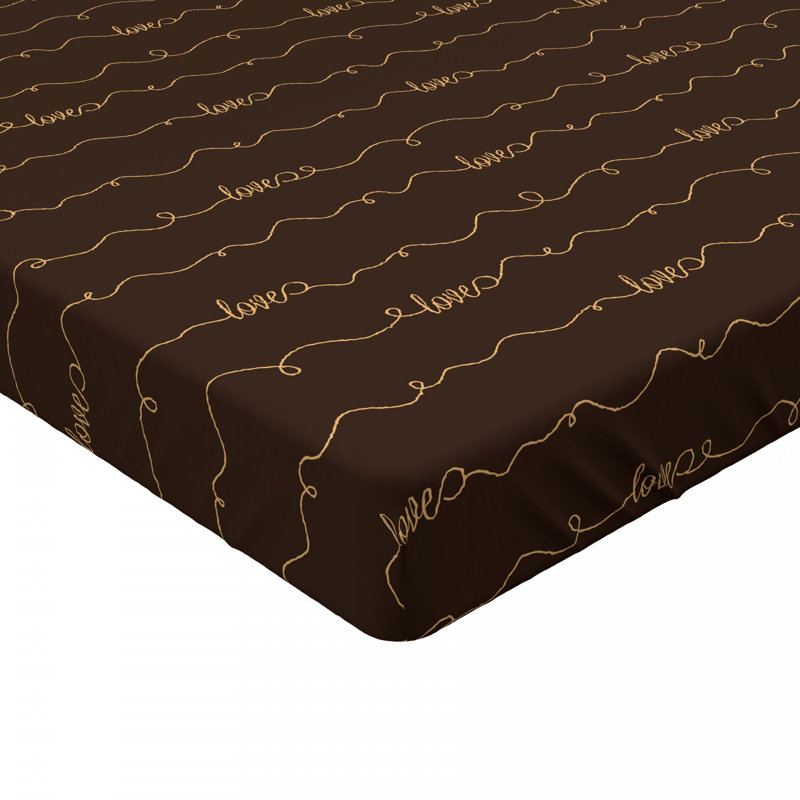 Microfiber Patterned Fitted Sheet, Full Fitted Sheet