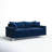 Naomi 81.5" Velvet Square Arm Sofa-890174158