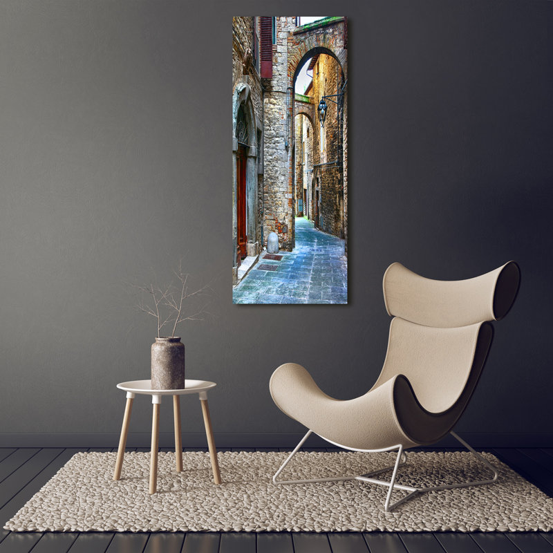 Italian Streets - Wrapped Canvas Print